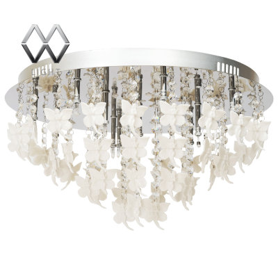 MW-Light № 394010412 (Кармен) Кармен хром 12*20W G4 12 V люстра