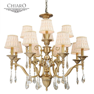 Chiaro № 411010412 (Паула) Паула 12*40W E14 220 V люстра