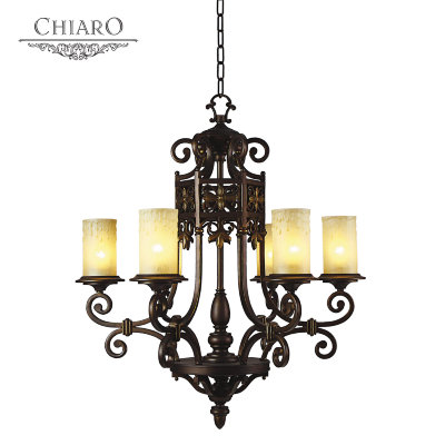 Chiaro № 382011606 (Айвенго) Айвенго 6*60W Е27 220 V люстра