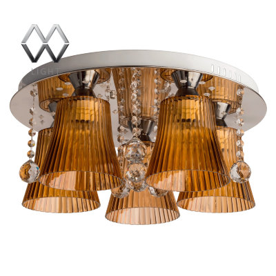 MW-Light № 459010505 (Ивонна) люстра (пульт)