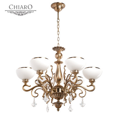 Chiaro № 481010506 (Аманда) Аманда 6*60W E27 220 V люстра