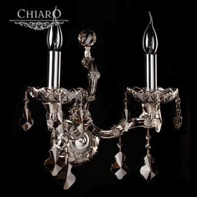 Chiaro № 477020502 (Дориана) Дориана 2*60W E14 220 V бра