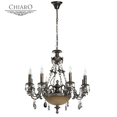 Chiaro № 489010110 (Легионер) Легионер 10*60W E14 220 V люстра