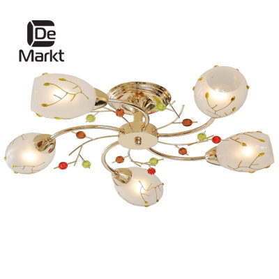 DeMarkt № 267011105 (Фиеста) Фиеста 5*60W Е14 220 V люстра