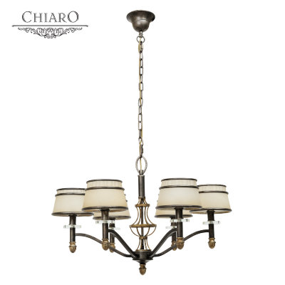 Chiaro № 420010406 (Гелена) Гелена 6*60W E14 220 V люстра