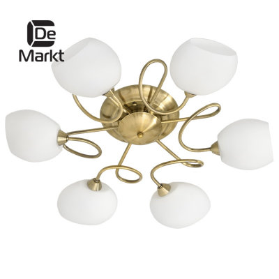 DeMarkt № 267011906 (Фиеста) Фиеста 6*60W E14 220 V люстра