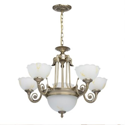 MW-Light № 357010208 (Афина) Афина 5*40W Е14+3*60W Е27 220 V люстра
