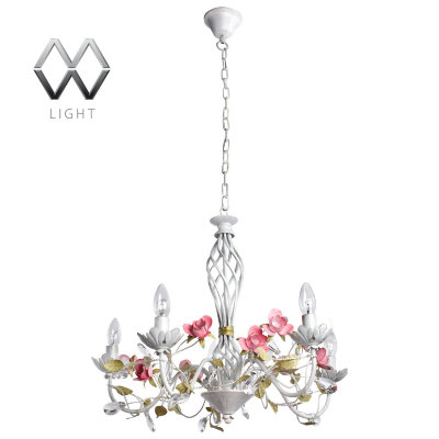 MW-Light № 421011905 (Букет) Букет 5*40W E14 220 V люстра