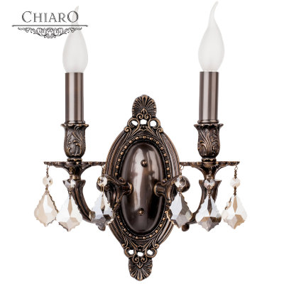 Chiaro № 491020502 (Габриэль) Габриэль 2*40W E14 220 V бра