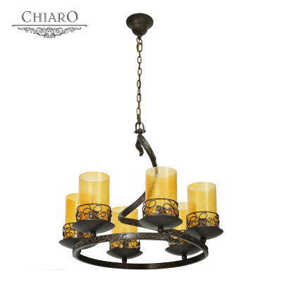 Chiaro № 445010106 (Ирида) Ирида 6*60W E27 220 V люстра