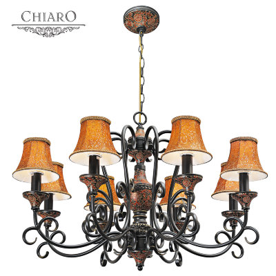 Chiaro № 254012008 (Версаче) Версаче 8*60W Е14 220 V люстра
