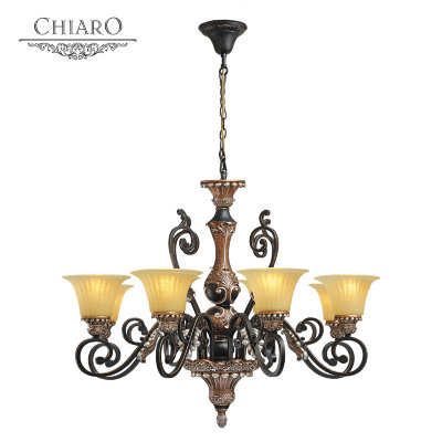 Chiaro № 254012308 (Версаче) Версаче 8*60W Е27 220 V люстра