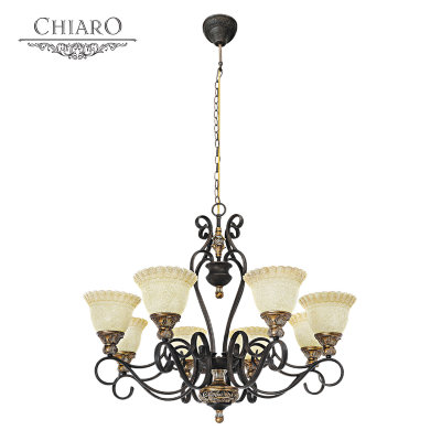 Chiaro № 254012808 (Версаче) Версаче 8*60W Е27 220 V люстра