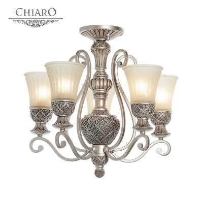 Chiaro № 254013605 (Версаче) Версаче 5*60W E27 220 V люстра
