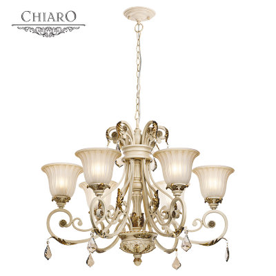 Chiaro № 254013706 (Версаче) Версаче 6*60W E27 220 V люстра