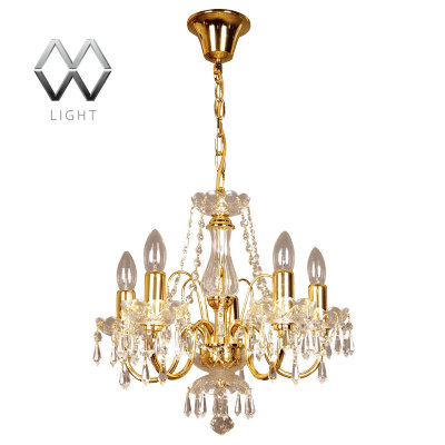 MW-Light № 373010305 (Адель) Адель 5*60W E14 220 V люстра