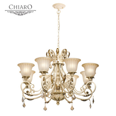 Chiaro № 254013808 (Версаче) Версаче 8*60W E27 220 V люстра