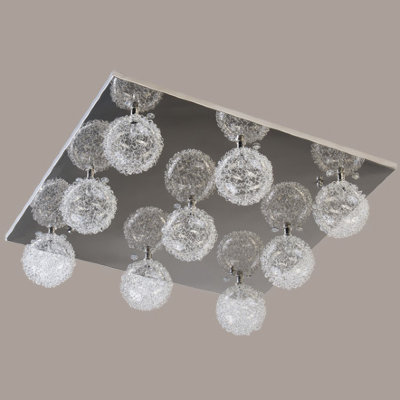 DeMarkt № 300011309 (Техно) Техно 9*20W G4 12 V LED люстра (пульт)