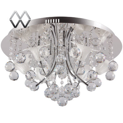 MW-Light № 294015515 (Подснежник) LED люстра (пульт)