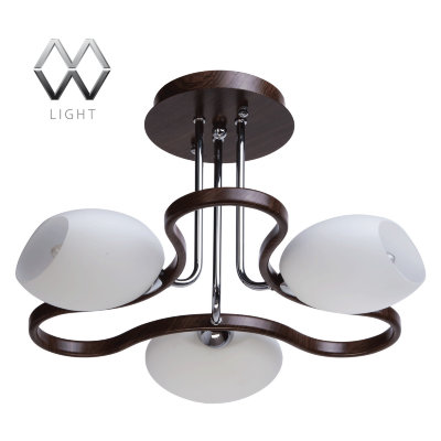 MW-Light № 324010903 (Альфа) Альфа 3*60W E14 220 V люстра