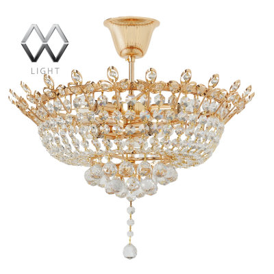 MW-Light № 351015506 (Изабелла) Изабелла 6*60W E14 220 V люстра