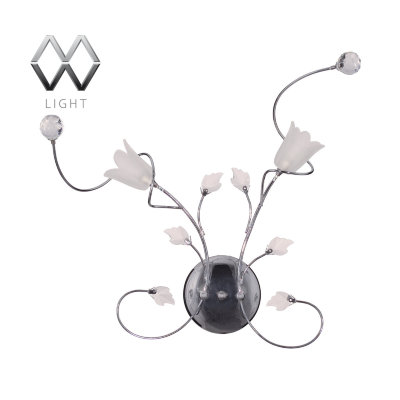 MW-Light № 294022602 (Подснежник) Подснежник хром 2*20W G4 12 V бра