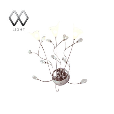 MW-Light № 294023103 (Подснежник) Подснежник хром 3*G4 20W 12 V бра