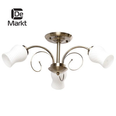 DeMarkt № 356014303 (Нежность) Нежность 3*60W E27 220 V люстра