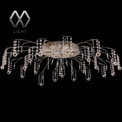 MW-Light № 244017228 (Каскад) Каскад хром 28*20W G4 12 V люстра(пульт)