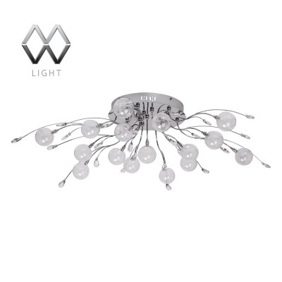 MW-Light № 360010316 (Амелия) Амелия хром 16*G4 20W 12 V люстра(пульт)