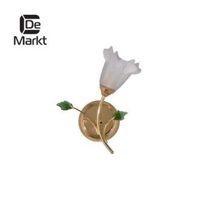 DeMarkt № 256025001 (Флора) Флора золото 1*60W Е14 220 V бра