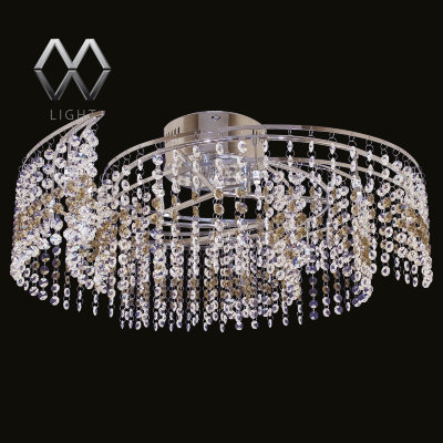 MW-Light № 244017812 (Каскад) Каскад хром 12*20W G4 12 V люстра