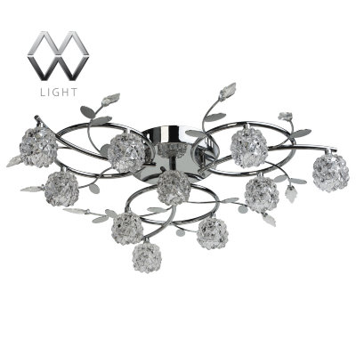 MW-Light № 360012510 (Амелия) Амелия 10*20W G4 12V люстра