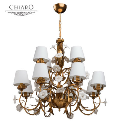 Chiaro № 282010712 (Сицилия) Сицилия 12*40W Е14 220 V люстра