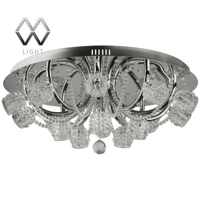 MW-Light № 360013715 (Амелия) люстра (пульт)