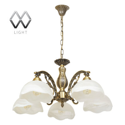 MW-Light № 450010605 (Ариадна) Ариадна 5*60W E14 220 V люстра