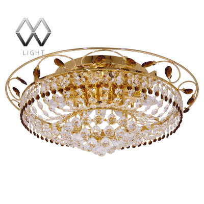 MW-Light № 362010409 (Ванесса) Ванесса золото 9*60W Е14 220 V люстра