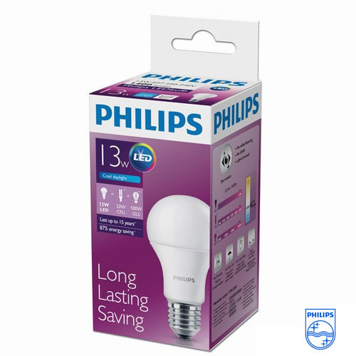 Лампа LED Bulb 13-100W, A60, E27,6500K (12шт. в кор.) (Philips)