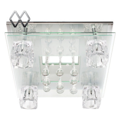 MW-Light № 330010904 (Альтаир) Альтаир хром 4*20W G4 12 V LED люстра (пульт)