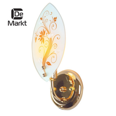 DeMarkt № 336021301 (Сабрина) Сабрина золото 1*60W Е14 220 V бра