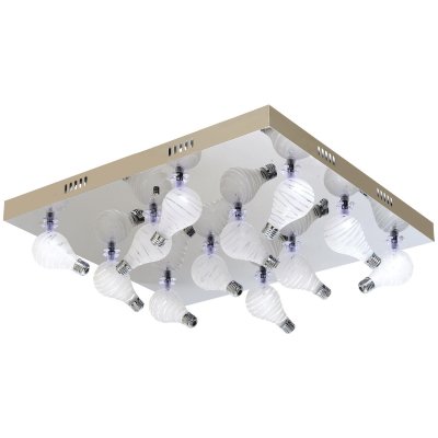 MW-Light № 300011512 (Техно) люстра(пульт,без лампочек в компплекте)