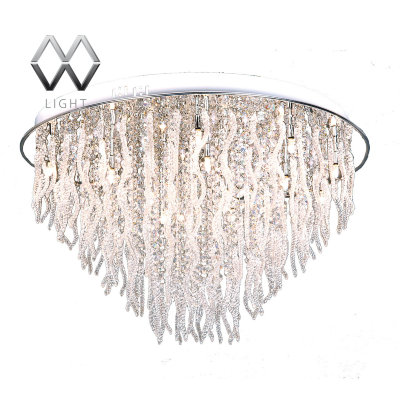 MW-Light № 384011720 (Каскад) Каскад02 хром 20*20W G4 12 V LED люстра