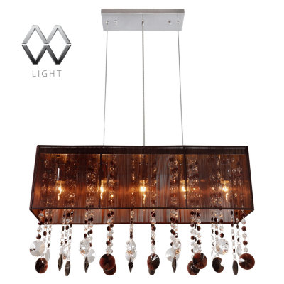 MW-Light № 384013005 (Каскад 02) Каскад02 5*40W E14 220 V люстра
