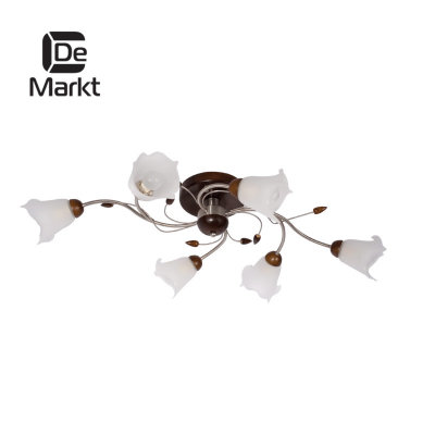 DeMarkt № 242012706 (Восторг) Восторг хром 6*60W Е14 220 V люстра