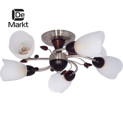 DeMarkt № 242014405 (Восторг) Восторг хром 5*60W Е14 220 V люстра
