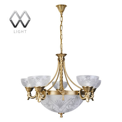 MW-Light № 317011708 (Афродита) Афродита 5*60W Е27+3*40W Е14 220 V люстра