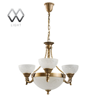 MW-Light № 317012006 (Афродита) Афродита 3*60W Е27+3*40W Е14 220 V люстра