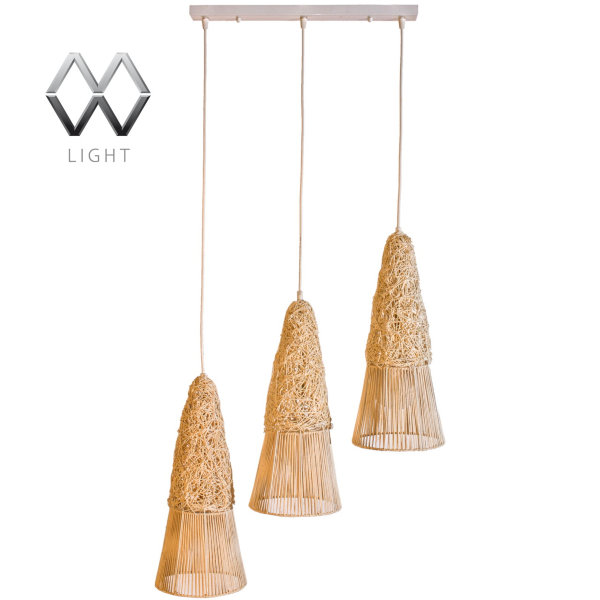 MW-Light № 2210137 (Ротанг) люстра