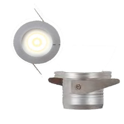 Светильник светодиодный ULM-R02-1W/NW IP20 Sand Silver