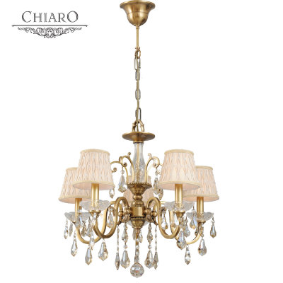 Chiaro № 411010105 (Паула) Паула 5*40W E14 220 V люстра